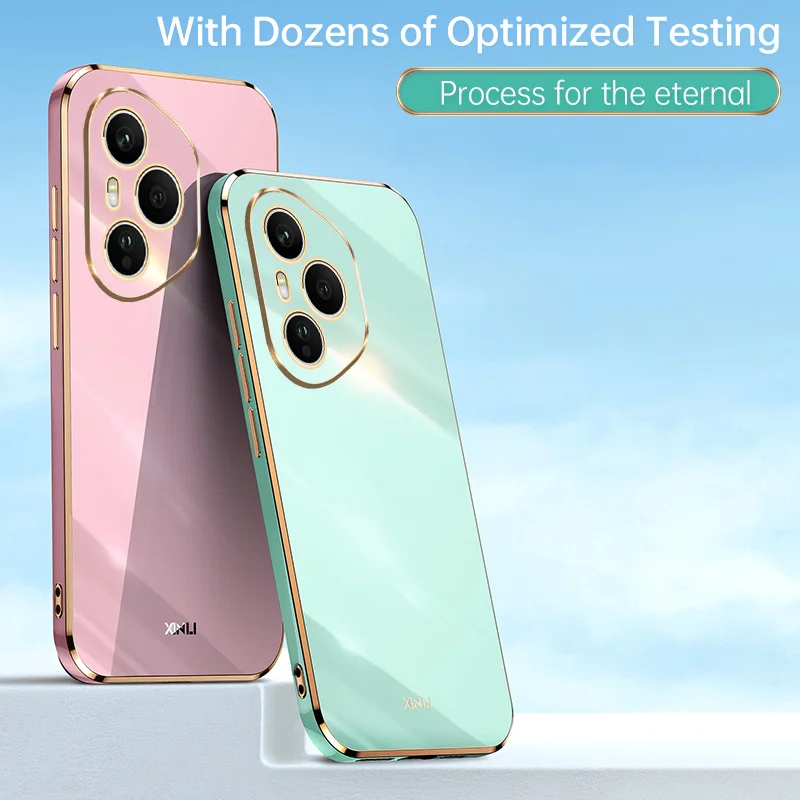 Para Honor 400 Pro 5G funda para Honor 400 Pro 5G alta calidad suave TPU Anti-huella digital funda protectora para cámara - imagen 3