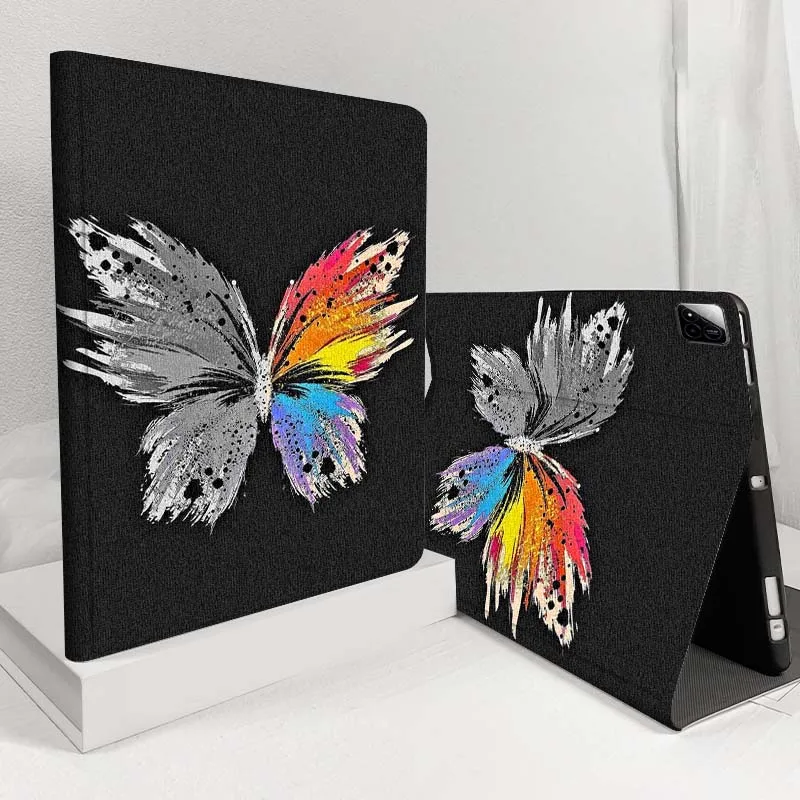 Creatividad artística de mariposa para Xiaomi Redmi Mi Pad 2 4 5 6 6s 7 8 11 12,5 12,4 11,2 8,7 SE Pro Plus Max funda para tableta - imagen 4