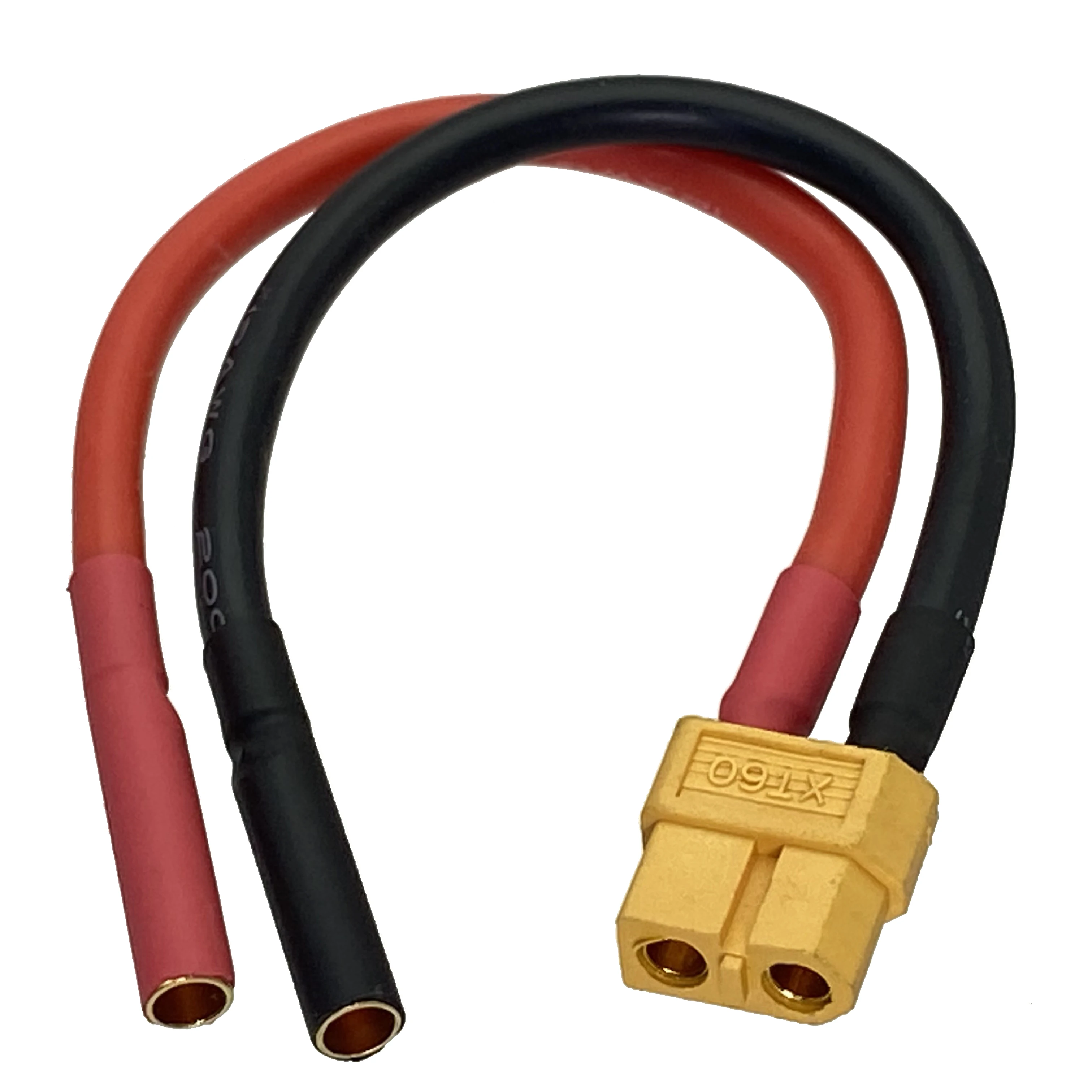 Adaptador de cable XT60 hembra a Banana Bullet hembra de 4 mm para cargadores iSDT