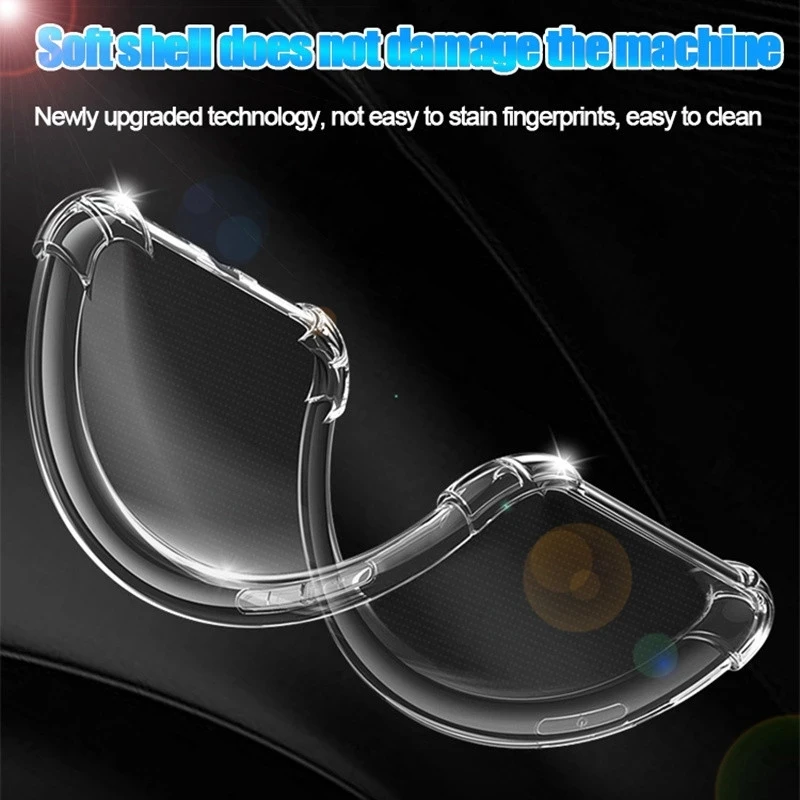 Funda de teléfono transparente a prueba de golpes, carcasa de silicona Original de lujo para Xiaomi Poco X5, F5 Pro, X4, F4, GT, F3, X3, NFT, M3, M4 Pro, accesorios - imagen 5