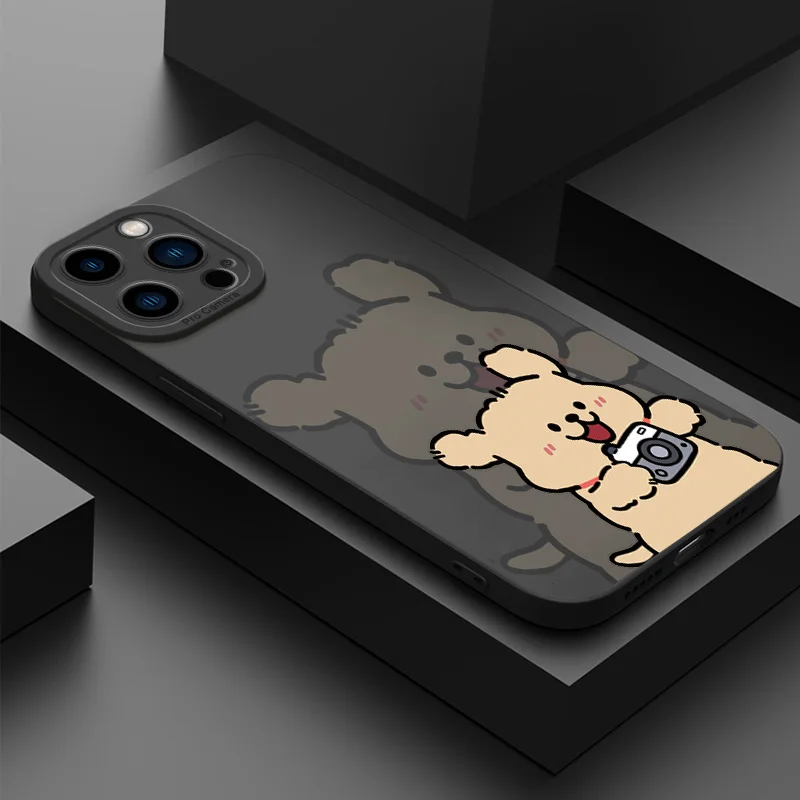 Funda de teléfono para tomar fotos de perros, funda para Samsung Galaxy A56 A36 A55 A54 A53 A52 A35 A34 A33 A15 S25 Ultra S24 FE S23 Plus S22 S21 - imagen 2