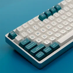 Teclas PBT QX Marrs verdes para teclado mecánico ISO SA