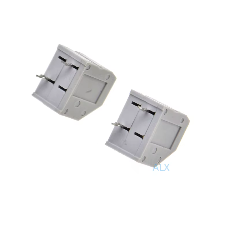 Conector de bloque de terminales de resorte, 5/10 piezas, KF250 2/3/4/5/6/7/8/9 Pines, ángulo recto de paso de 3,5 MM, 2p, 3p, 4p, 5P, para empalme montado en pcb - imagen 2