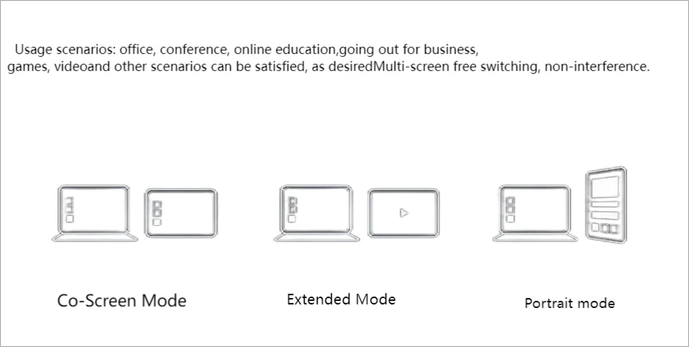 15,6 pulgadas FHD 1080P pantalla IPS altavoces duales tipo C HD Mini Monitor portátil para ordenador portátil PC teléfono interruptor PS5 - imagen 5