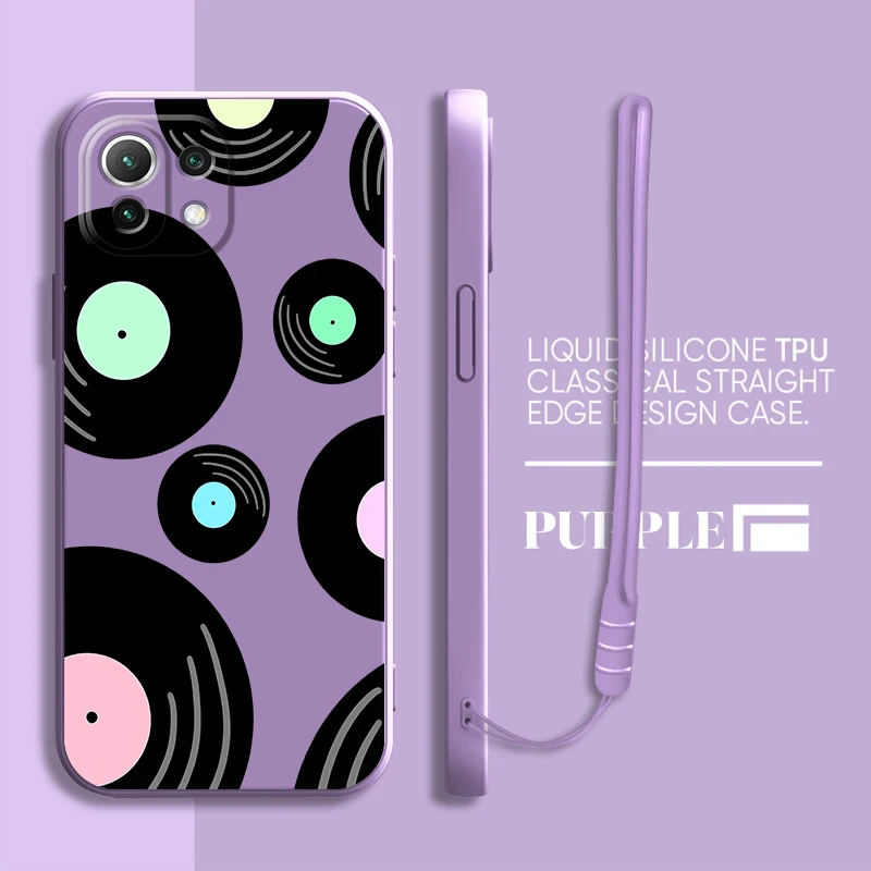 Funda divertida con discos musicales para Xiaomi Mi 13 10T 11T 12T Pro 11 12 Lite, funda suave - imagen 4