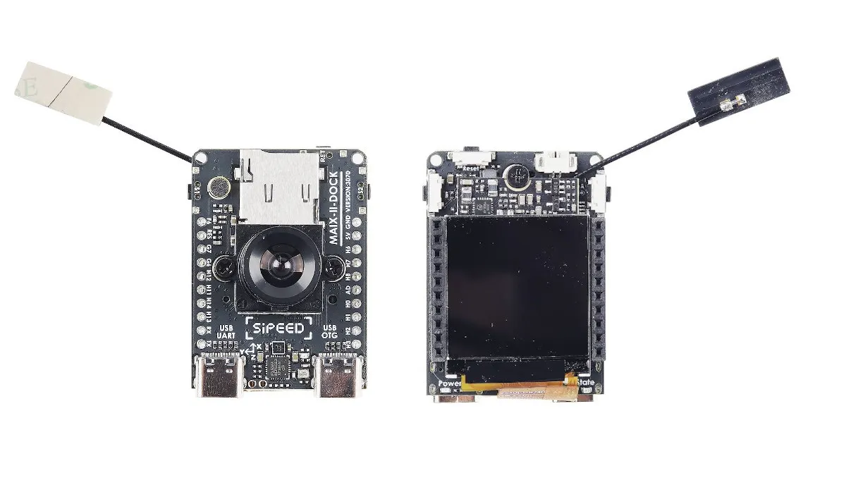 Sipeed MAIX-II Dock es un devkit de visión AIoT con alimentación Allwinner V831 - imagen 4