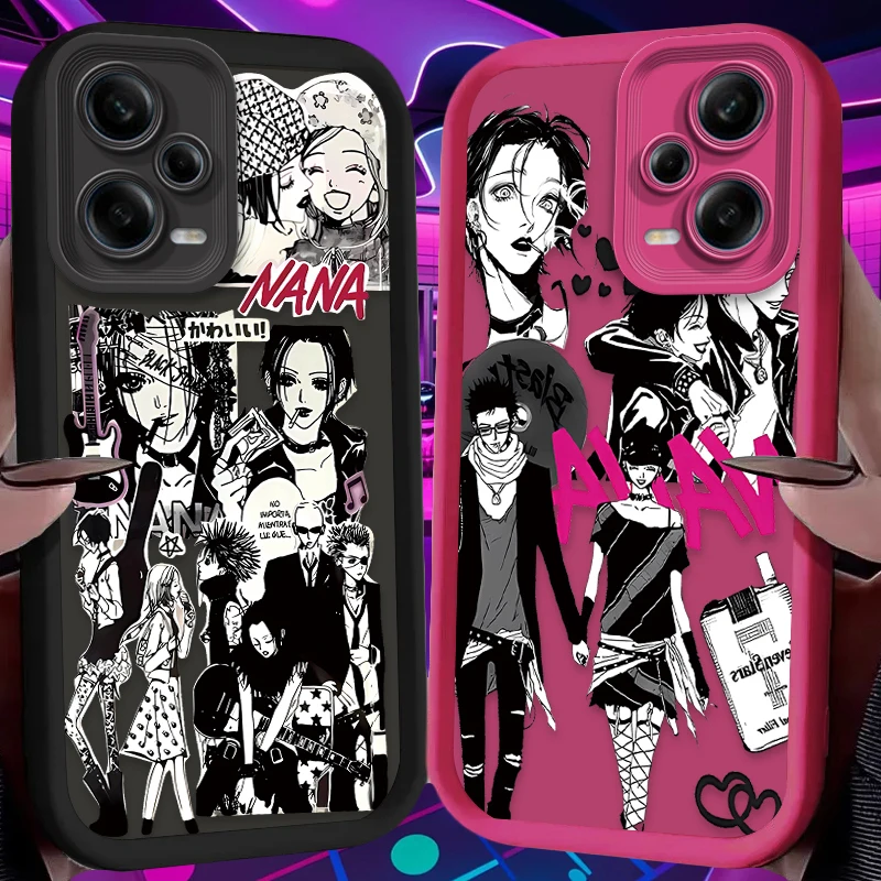 Cool Anime Oosaki Nana funda para Xiaomi Redmi Note 13 14 12 11 Pro Plus 5G 14S 12S 11S 10S 10 9 Redmi 14C 13C 12C 12 4G