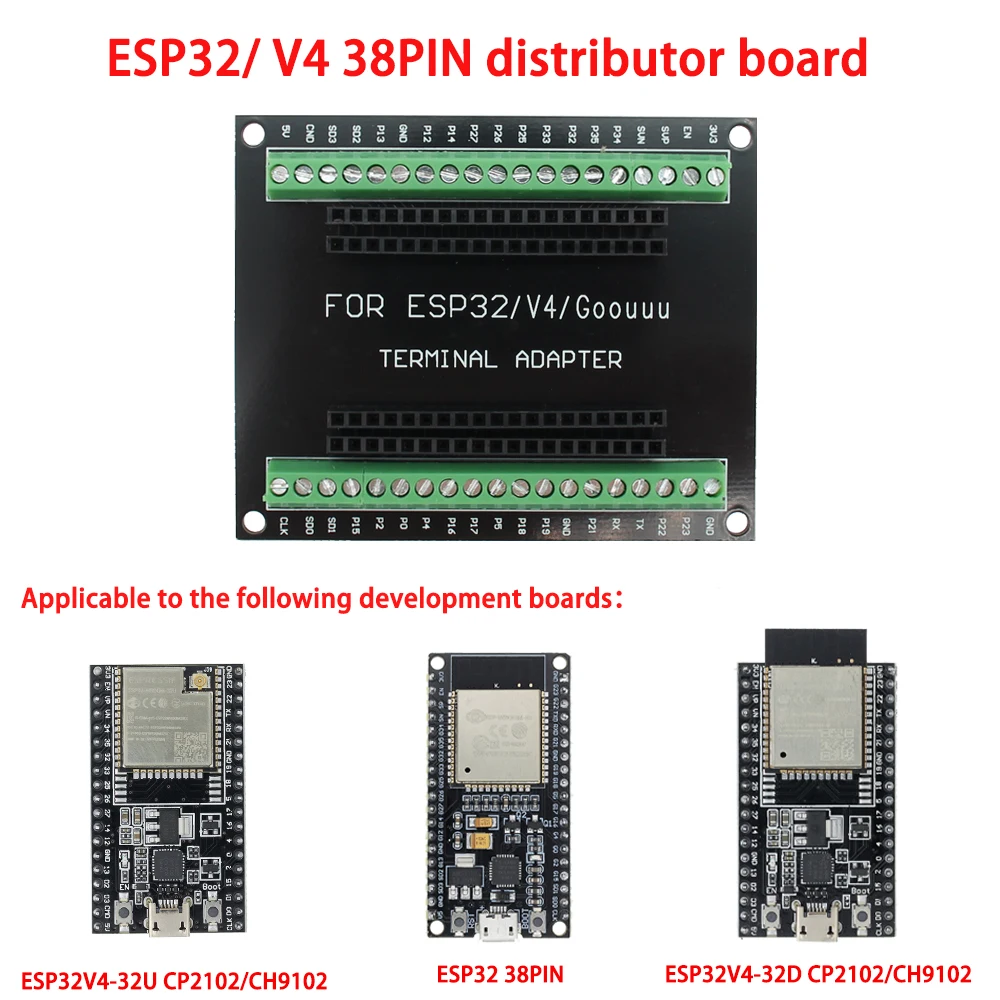 Placa de desarrollo ESP32 WiFi + Bluetooth consumo de energía ultrabajo ESP-32 de doble núcleo ESP-32S ESP 32 Similar ESP8266 - imagen 4