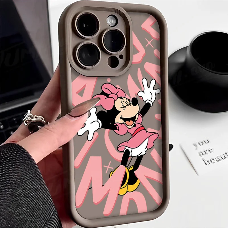 Disney funda de Minnie Mouse Daisy Duck para Samsung Galaxy, funda para Samsung Galaxy A55, A35, A25, A15, A05, A05S, A24, A13, A23, A12, A22, A32, A52, A52S, A72, A11 - imagen 3