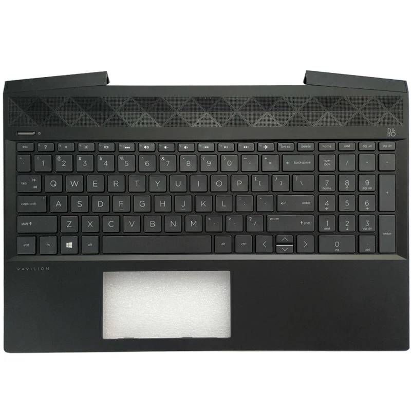 Nuevo para HP Pavilion 15-CX 15-cx0071nr TPN-C133 portátil teclado EE. UU./español reposamanos cubierta superior retroiluminación