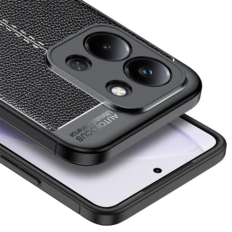 Para Poco C85 funda Xiaomi Poco C85 Capas nuevo teléfono parachoques trasero protector a prueba de golpes TPU cuero suave para Fundas Poco C85