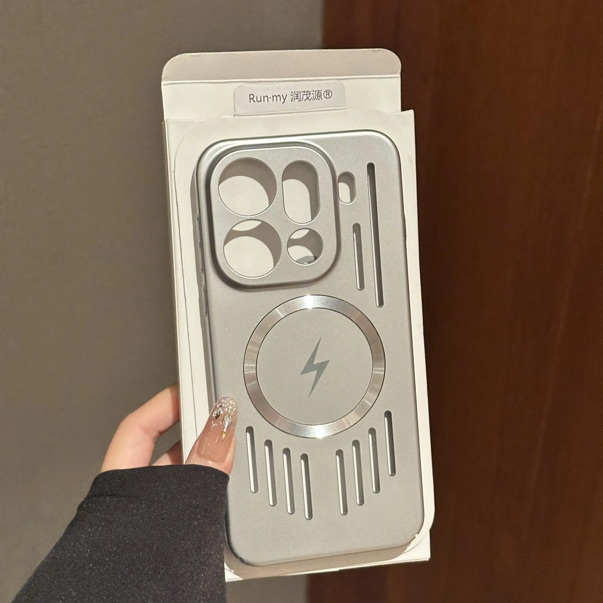 Funda para OPPO Find X9 Pro x9, Funda de PC magnética hueca Simple y amigable con la piel para OPPO Find X 9 Pro, Funda de parachoques a prueba de golpes - imagen 2