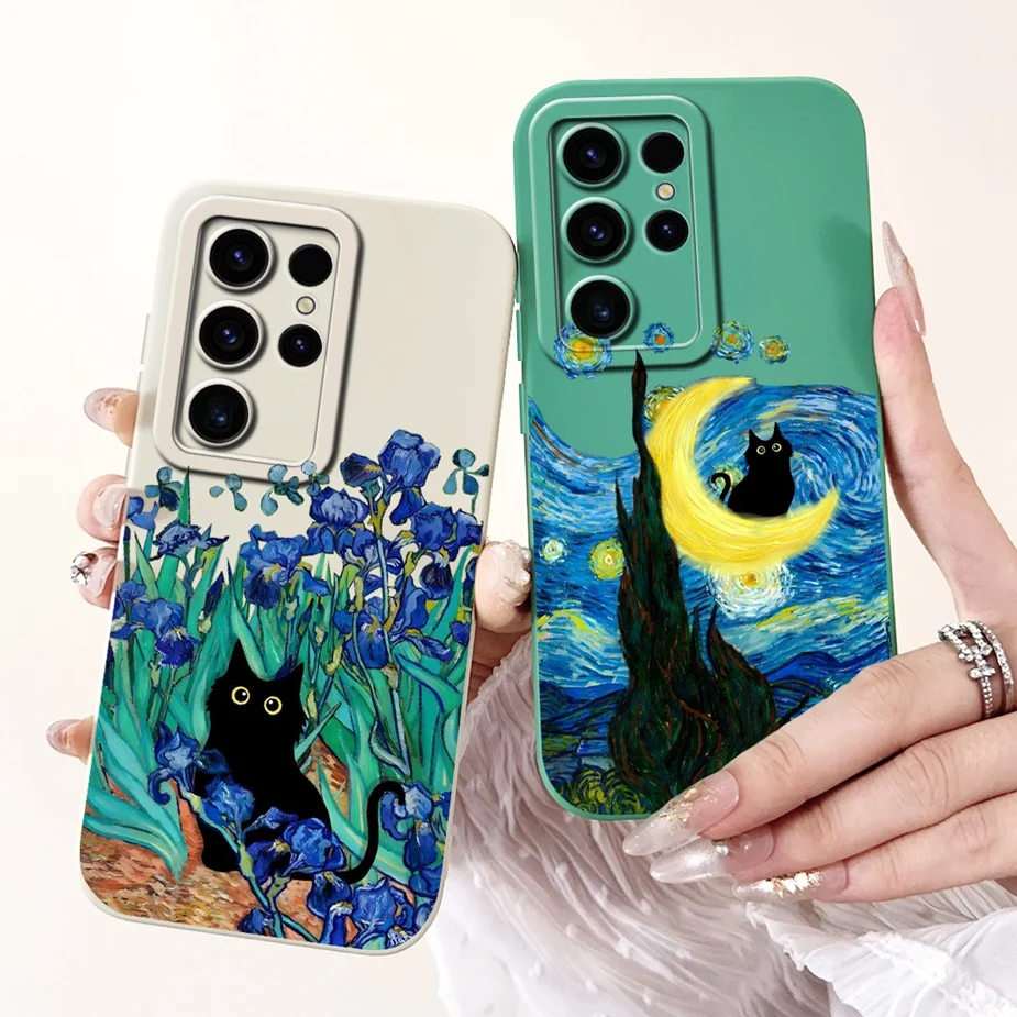 Funda de TPU suave para teléfono Samsung Galaxy S21 Ultra, cubierta pintada en caramelo de lujo, bolsas 5G, S21 FE S 21 Plus S21FE - imagen 4