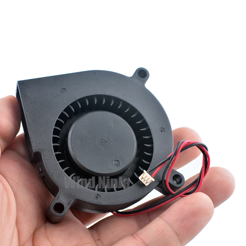 DB126015BH 6cm 60mm ventilador 60x60x15mm DC12V 0.43A ventilador de refrigeración centrífugo de doble bola de 2 pines para impresoras - imagen 5