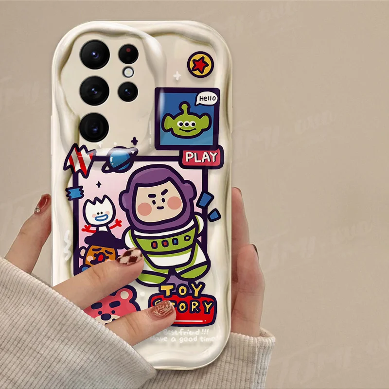 Funda de silicona de Disney Toy Story 3D Wave para Samsung Galaxy, A54, A34, A24, A14, A13, A53, A33, A73, A23, A52, A52S, A32, A22, A12, A51, A71 - imagen 5