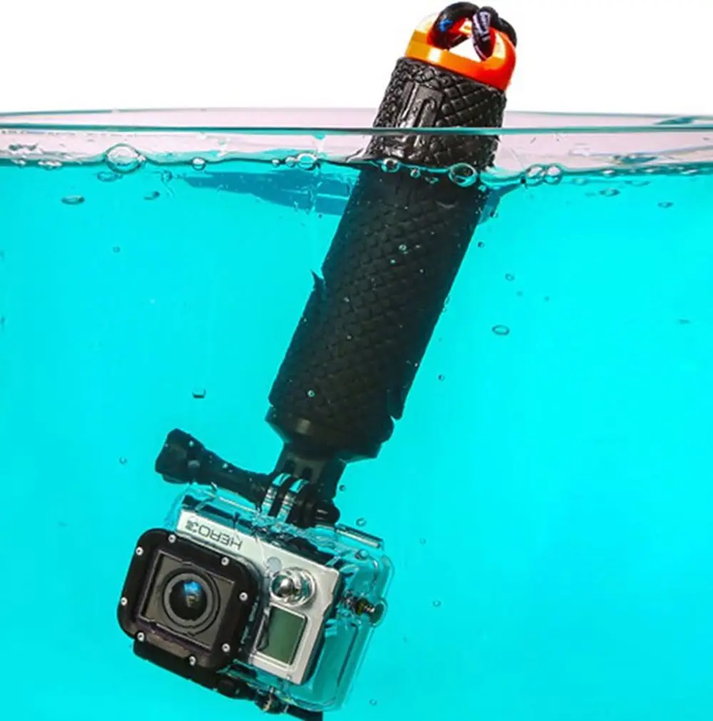 Empuñadura flotante para Gopro Hero 8, 7, 6, 5, 4, 3, Xiaomi Xiomi Yi 2, 4 K, 4 K, Cámara de Acción - imagen 3