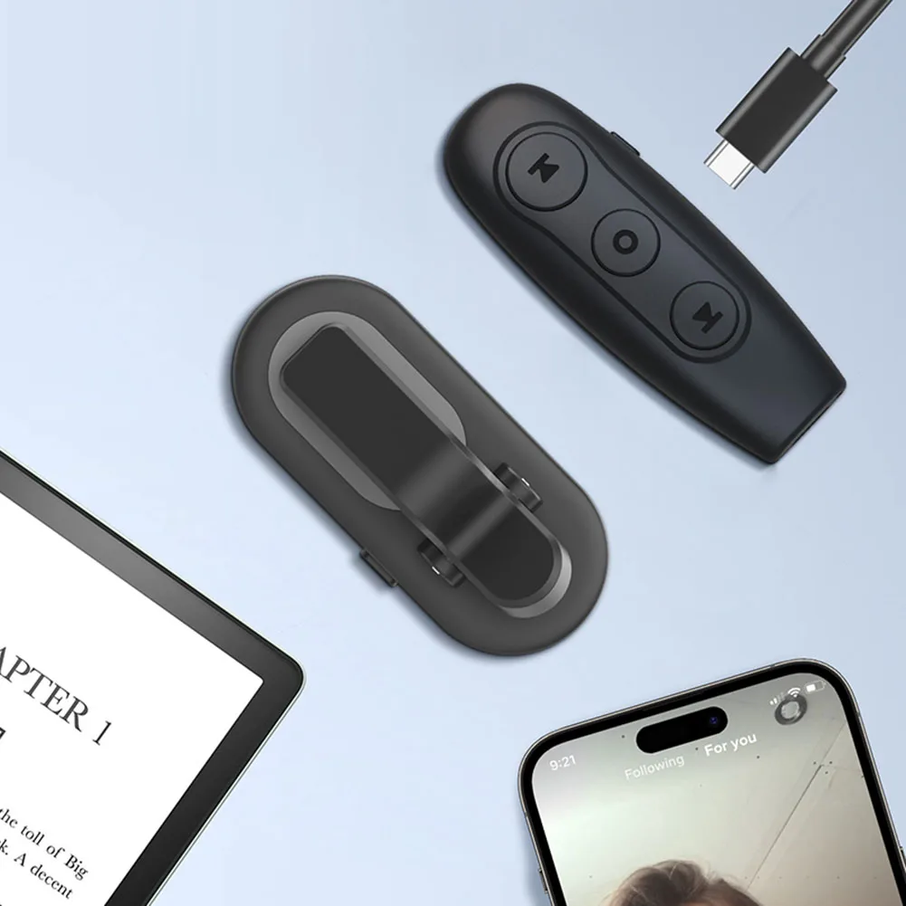 Turner de página para TikTok Turner de página remoto para Kindle Paperwhite Oasis Kobo EReaders para tabletas Android iPhone lectura novelas - imagen 2