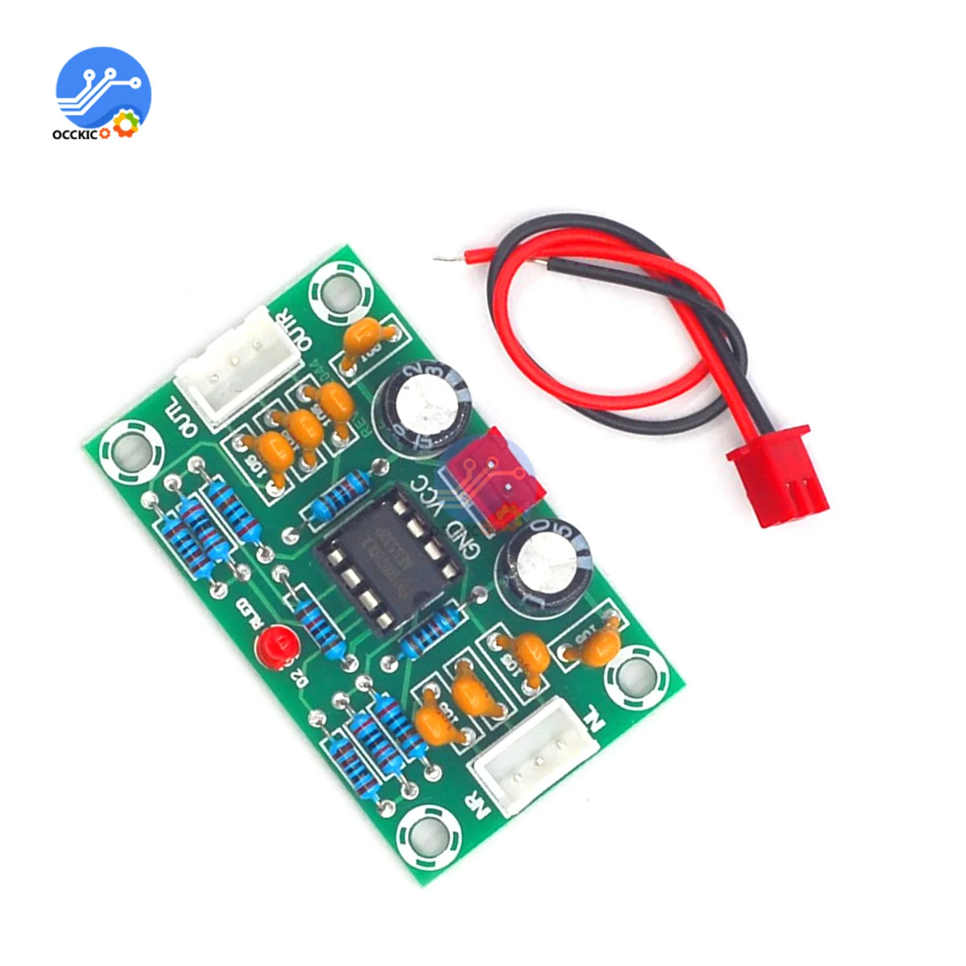 Módulo de preamplificador funcional NE5532, placa de amplificador frontal de Audio Digital, preamplificador de 5 veces de tasa, amplio voltaje - imagen 4