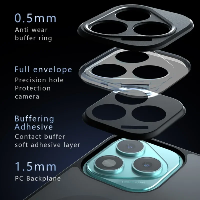 Para Honor 400 Pro funda para Magsafe Magentic mate acrílico parachoques para Honor 400 Lite 400Pro Honor400Pro funda rígida de carga inalámbrica - imagen 5