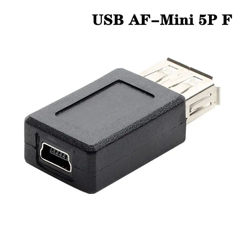 Adaptador OTG para tableta USBA macho hembra a Micro/Mini 5P macho hembra adaptador de teléfono móvil adaptador MP3 para coche en forma de T - imagen 3