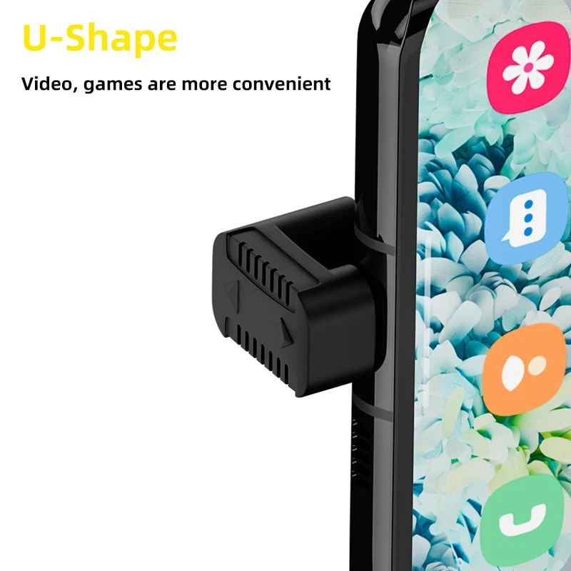 Adaptador hembra tipo C de 90 grados a Micro USB macho, convertidor de carga USB2.0 en forma de U 5V2A, conector de 10W 480Mbps para Xiaomi y Huawei - imagen 4