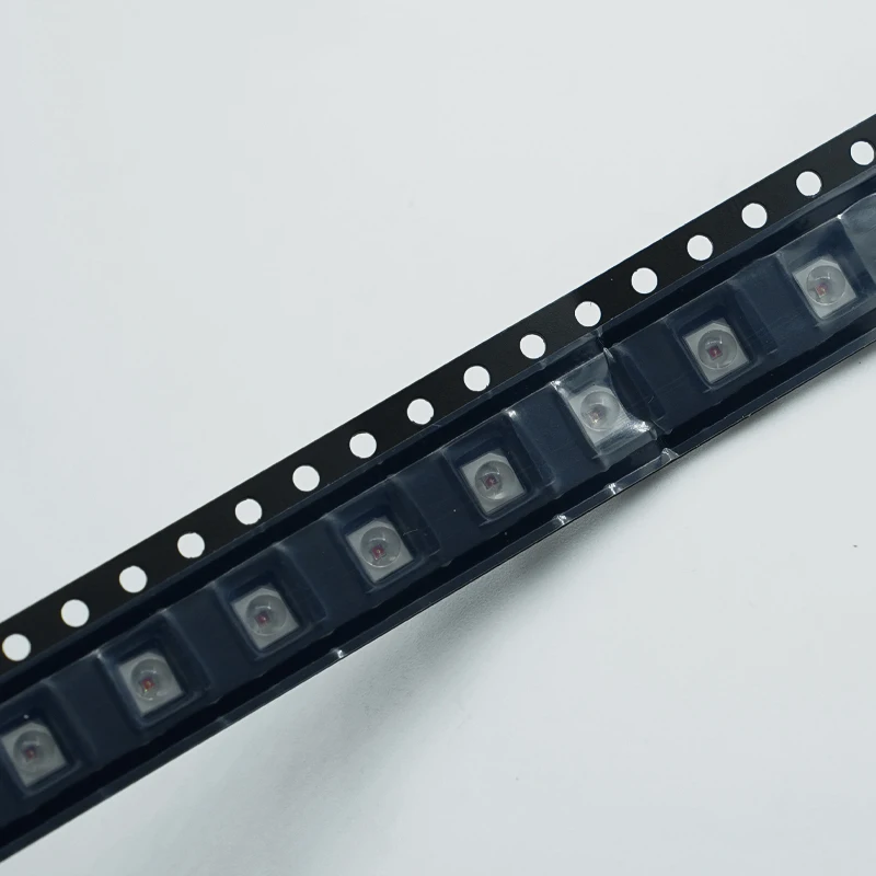 Plcc-4 de diodo Led de 2v 1210 3528, tres postes positivos y un Negati, luces de freno de coche rojas y amarillas y intermitentes, diodo de Chip Led ﻿ - imagen 3