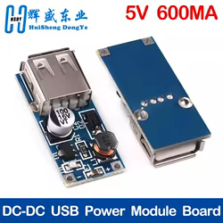 Cargador de salida USB DC-DC, módulo de refuerzo de potencia de aumento, 0,9 V ~ 5V a 5V, 600MA, placa de refuerzo de energía móvil USB