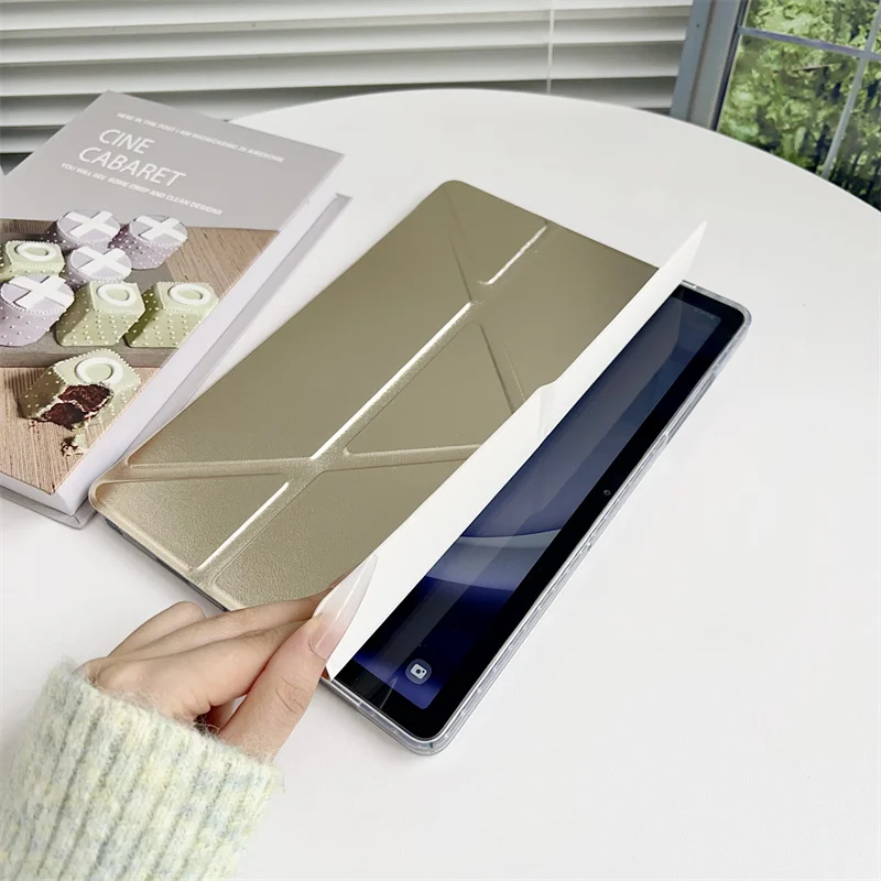 Para Samsung Galaxy Tab S10 Lite FE 10,9 pulgadas 2025 Funda Y Fold Stand Tablet Funda para Galaxy Tab S9 11 "FE 10,9" Funda Capa Coque - imagen 3