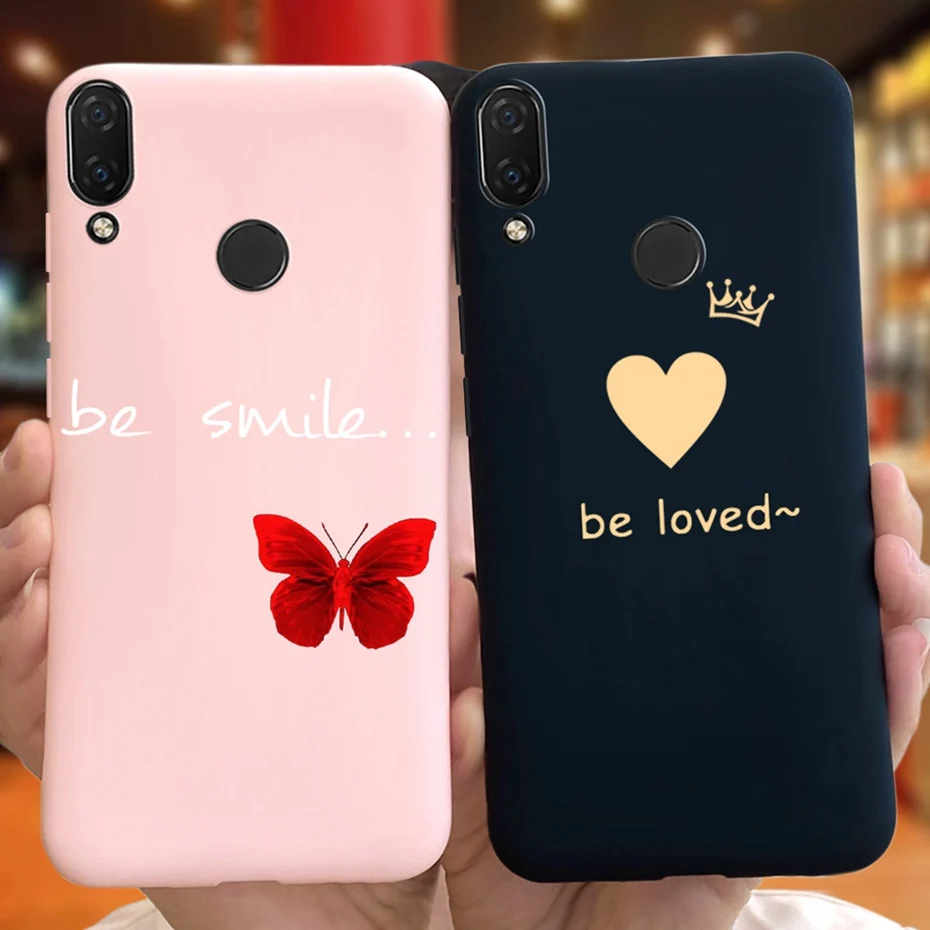 Funda de teléfono con patrón de moda para Huawei Nova 3i, carcasa trasera de TPU de silicona suave, Color caramelo, INE-LX1, INE-LX2 - imagen 3