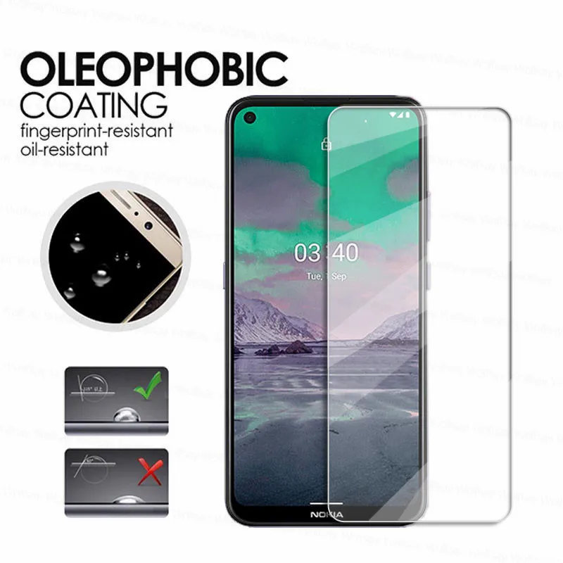 9H Protector de pantalla para Nokia 3,4 de cristal para Nokia 5,4, 3,4, 1,4, 5,3 de vidrio templado lentes de cámara protectores película para Nokia 5,4 de 3,4 - imagen 3
