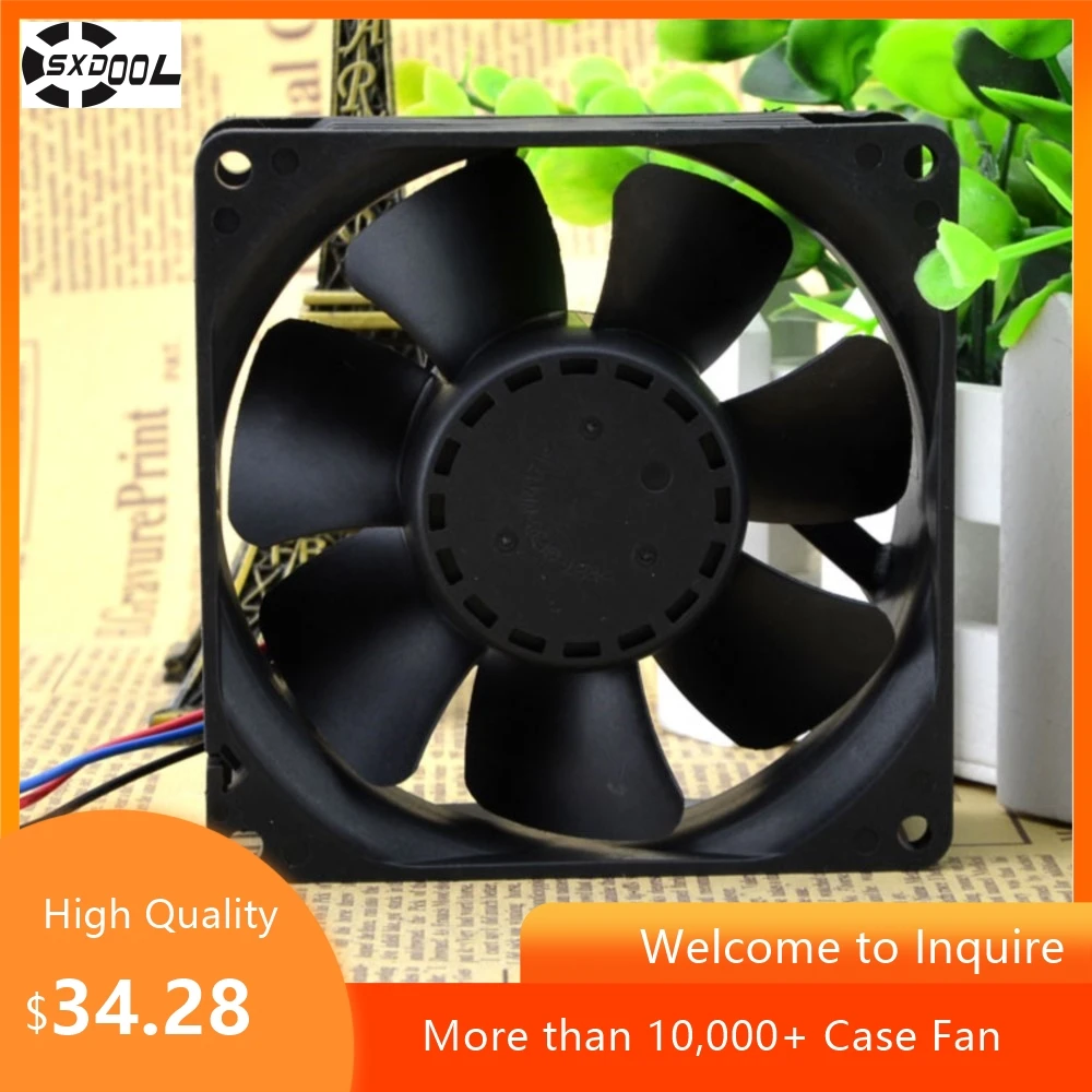 Para Delta AFB0912SHF 9CM 12V 0.72A Ventilador de enfriamiento con rodamiento de bolas, equipo, servidores y soluciones 9032 de alto rendimiento - imagen 5