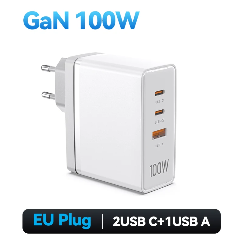 3 Ports GaN 100W EU