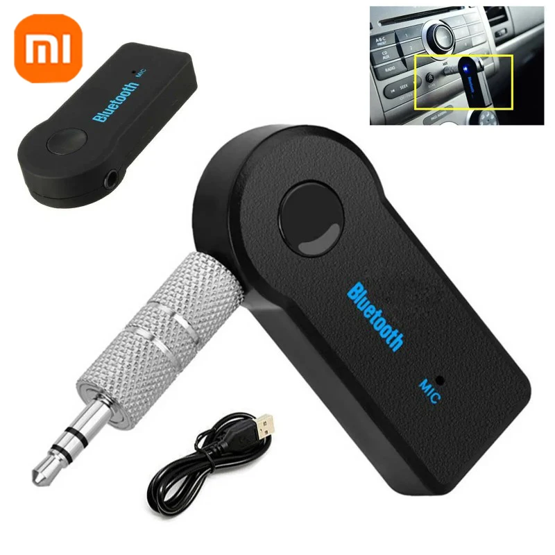 Xiaomi-Adaptador receptor inalámbrico Bluetooth 5,0 2 en 1, conector de 3,5mm para música de coche, Audio Aux A2dp, receptor de auriculares manos libres - imagen 5