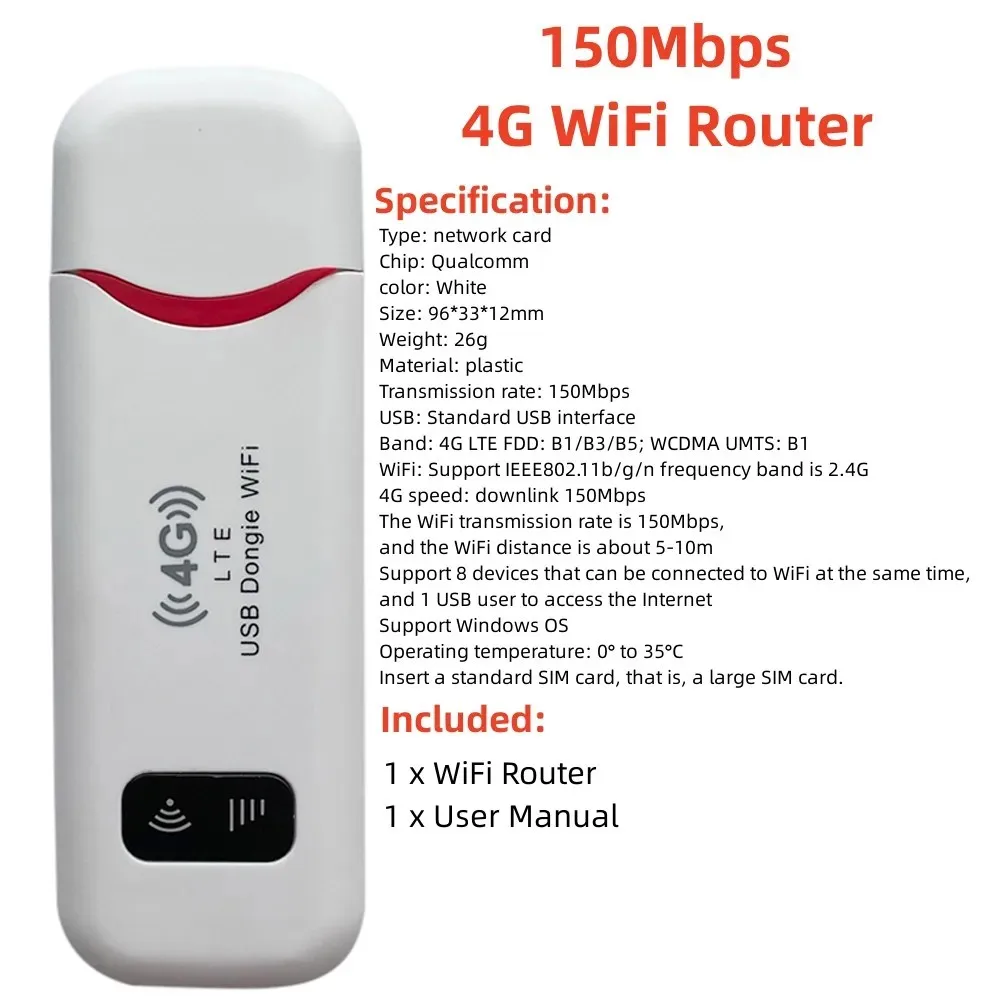 150MP 4G WiFi Router