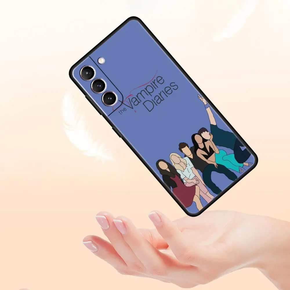 Funda de teléfono The Vampire Diaries Damon para Samsung Galaxy S24 S23 S22 Ultra S20 S21 FE 5G S10 S9 Plus S10E S8 S7 - imagen 5