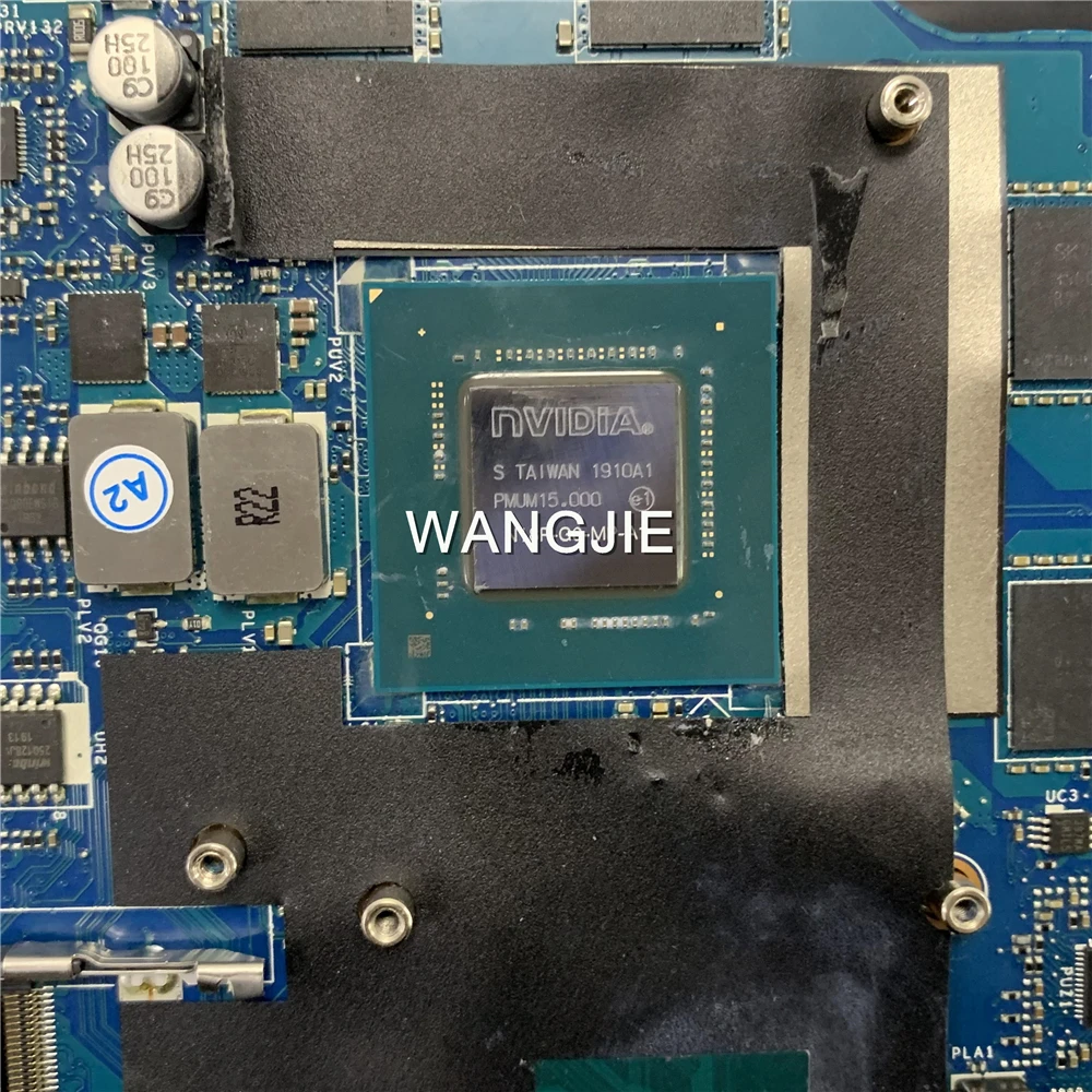 Para HP Pavilion 15-DK TPN-C141 placa base de computadora portátil FPC52 LA-H462P I5-9300H CPU GTX1650 4G GPU placa base 100% probado - imagen 3