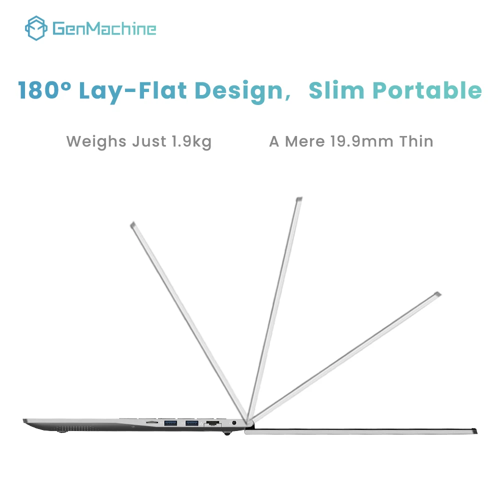 DDR5 4800Mhz M.2 2280 NVME Computadores portátiles para juegos de negocios Computadora portátil de 15,6" Intel Core Ultra 165H 60Hz Arc Gráficos - imagen 4