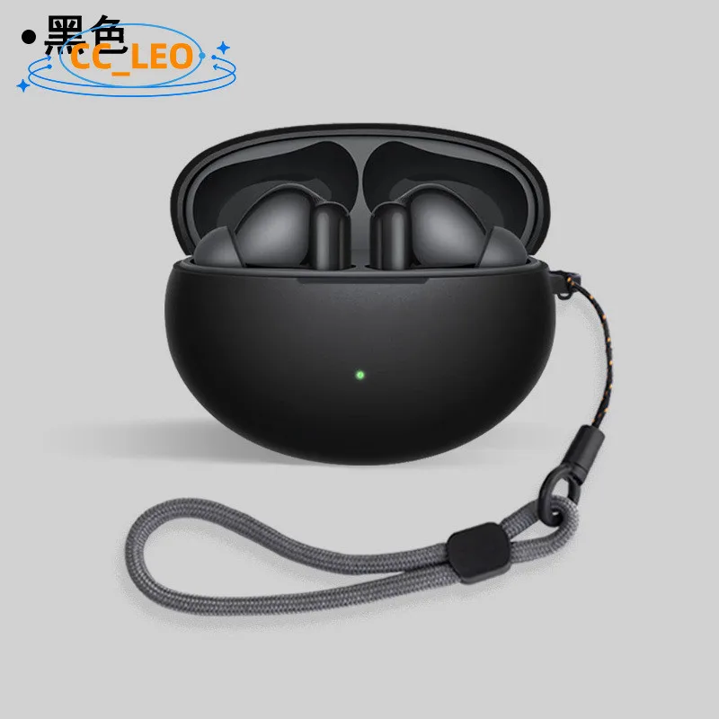 Para HuaWei FreeBuds 6i funda HuaWei FreeBuds 5i funda suave de silicona lindo colgante con cordón HuaWei FreeBuds 6i funda protectora - imagen 4