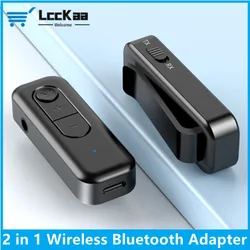 Adaptador Bluetooth 5.3 Transmisor Receptor AUX 3,5mm para TV y Coche