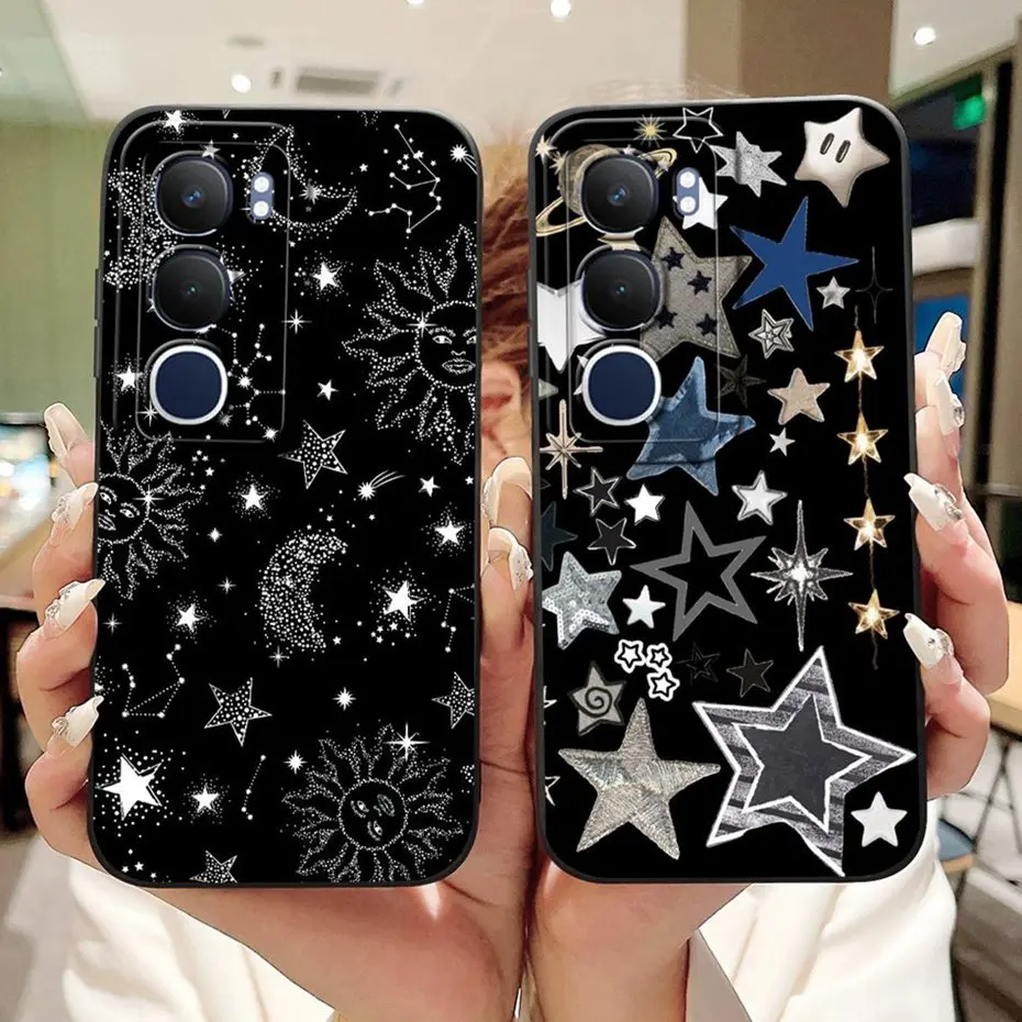 Funda de teléfono con pintura de moda para Vivo Y19s, funda de silicona suave a prueba de golpes para Vivo Y19S V2419, fundas para parachoques - imagen 4