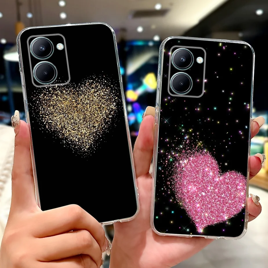 Para Realme C33 2023 funda RMX3627 nueva funda pintada de lujo funda de teléfono de silicona suave para Realme C31 C 33 RealmeC31 RealmeC33 Shell - imagen 3