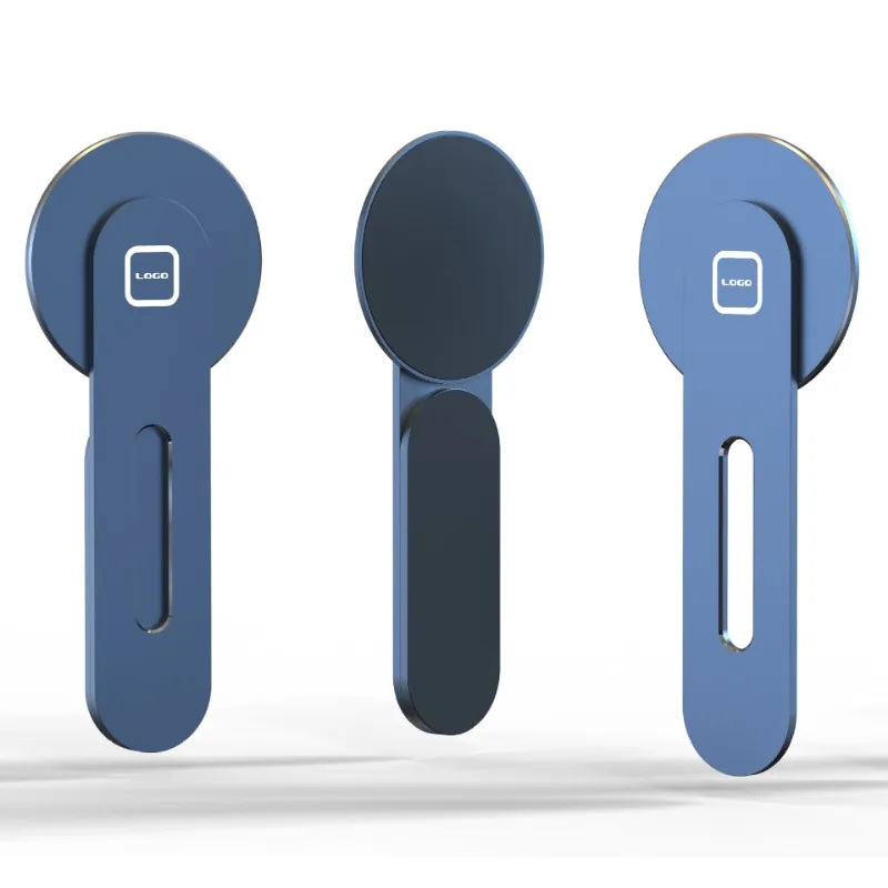 Soporte magnético para teléfono móvil Magsafe, soporte de expansión de aluminio para ordenador, pliegues y inversores, accesorios magnéticos fuertes para teléfono, 1 ud. - imagen 2