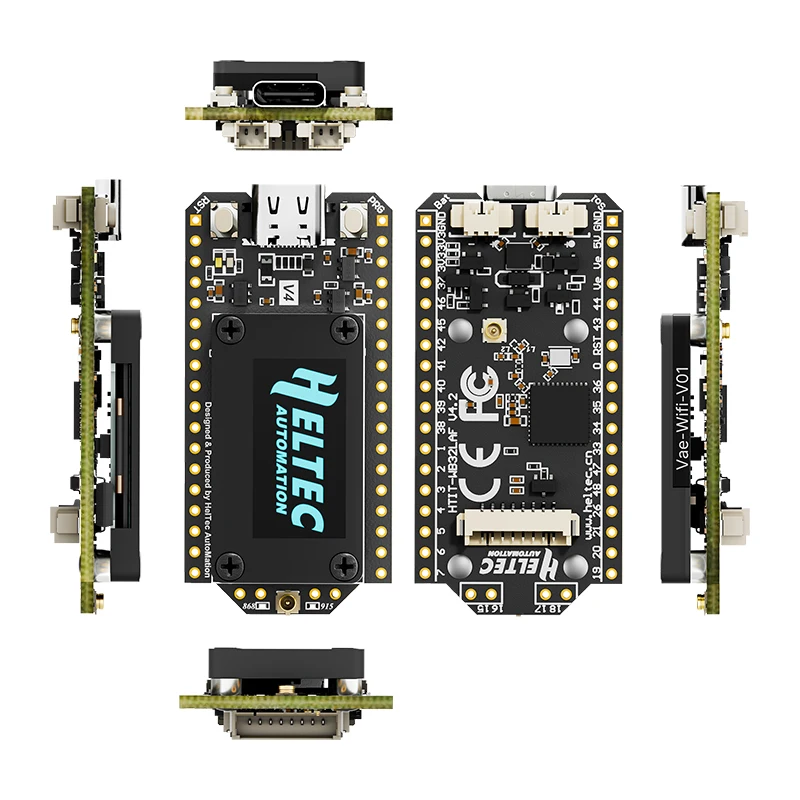 Placa de desarrollo WiFi LoRa 32 V4 WiFi Bluetooth con pantalla de 0,96 pulgadas Placa de demostración ESP32-S3R2 Placa de desarrollo IoT de baja potencia - imagen 2