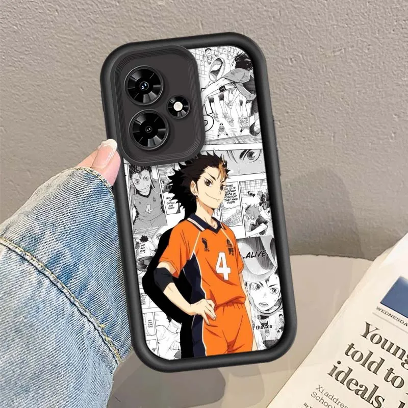 Nishinoya Yuu Anime para Infinix GT Hot 10 20 30 11 12 12i 20s 30i 40 40i 50 50i Pro Play NFC Eye Ladder funda de teléfono - imagen 5