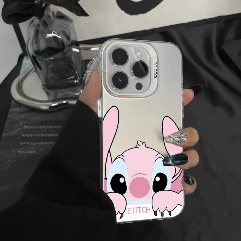 Funda de lujo con dibujos de Hello Angel para iPhone 13, 12, 11, 14, 15 Pro Max, 11, 12, 13, Mini 8, 7, 14 Plus, SE, XS Max, XR X, funda para teléfono PC - imagen 4
