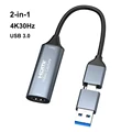 2-in-1 USB3.0 4K30Hz