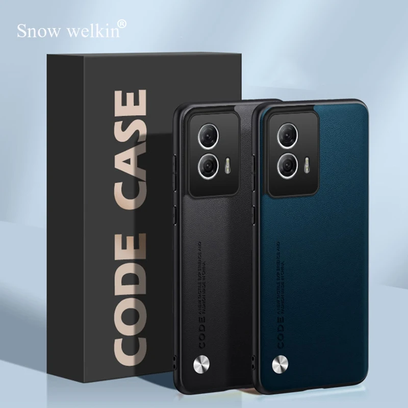 Funda de silicona de lujo de cuero PU a prueba de golpes para Motorola Moto G85 G75 G45 G55 G35 G15 Power G05 funda trasera para teléfono Coque - imagen 3
