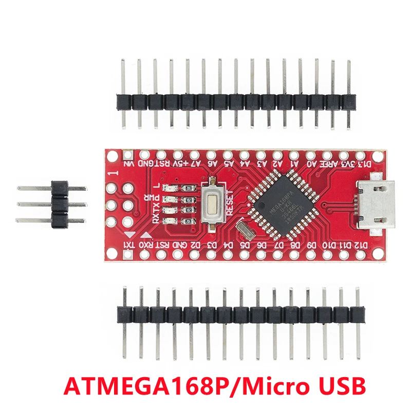 Promoción para Arduino Nano 3,0 Atmega328 controlador Compatible placa módulo PCB Placa de desarrollo sin USB V3.0 - imagen 5