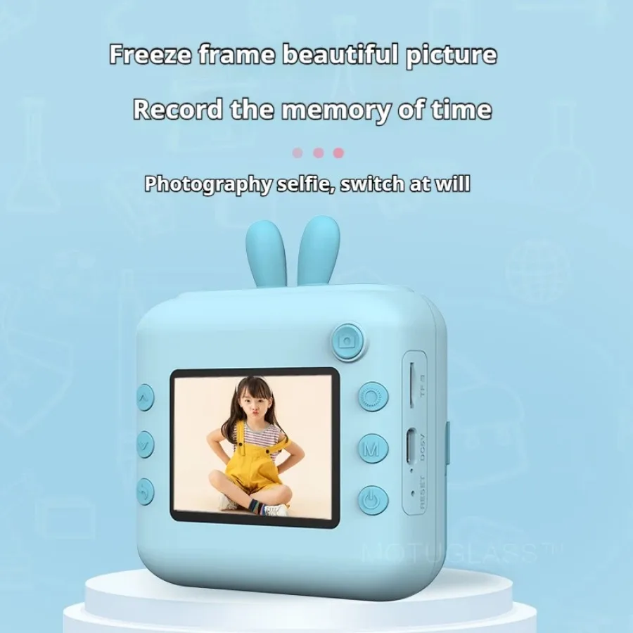 Cámara de impresión instantánea para niños, cámara para niños de 3,0" durante 3-12 años, cámara digital HD 1080P de 32MP con 3 rollos de papel de impresora - imagen 5