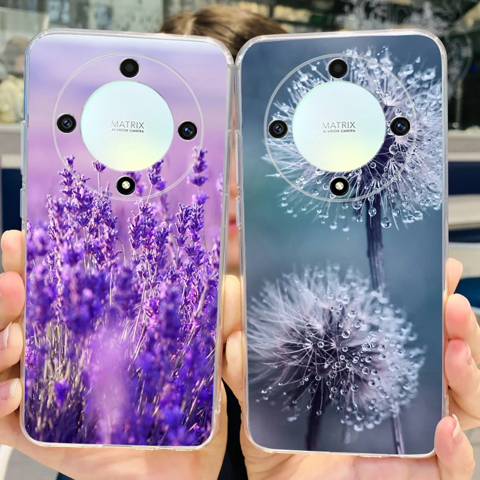 Funda de silicona blanda para Honor Magic5 Lite, carcasa pintada con estilo, Magic6 Lite 5 Lite - imagen 2